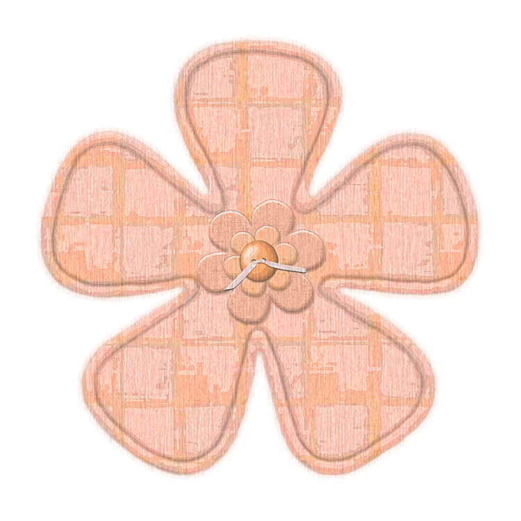 Flower Button 8