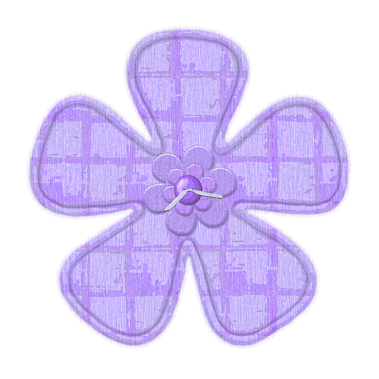 Flower Button 6