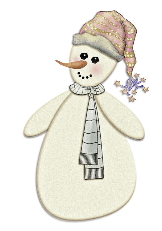 Embellishment: Snowman in July
