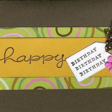 Happy Birthday Card