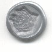 Silver Rose Wax Seal