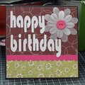 Happy Birthday card