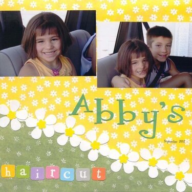 Abby&#039;s haircut