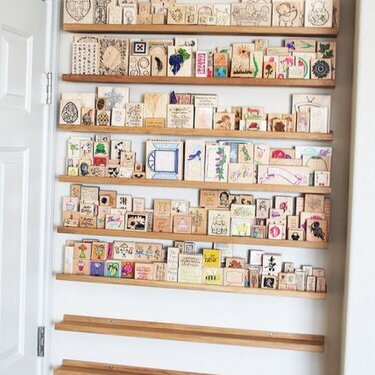 Rubber Stamp Storage