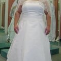 My last wedding dress fitting! 