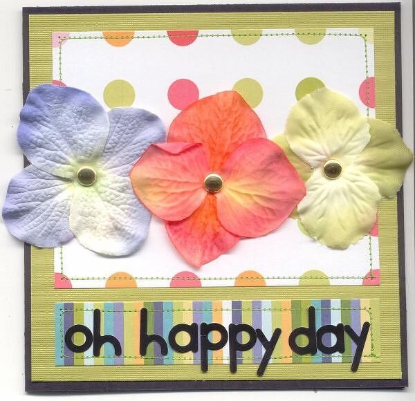 oh happy day card