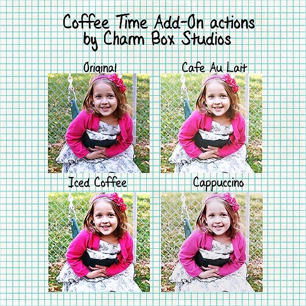 Coffee Time Add On Photoshop actions
