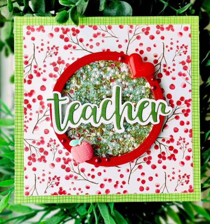Greeting Card for the Teacher