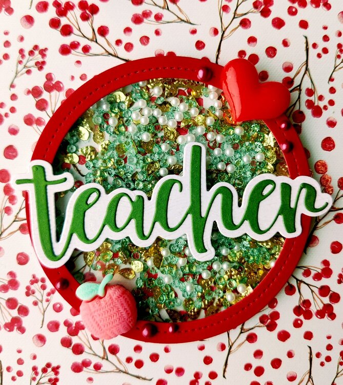 Greeting Card for the Teacher