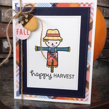 Happy Harvest card