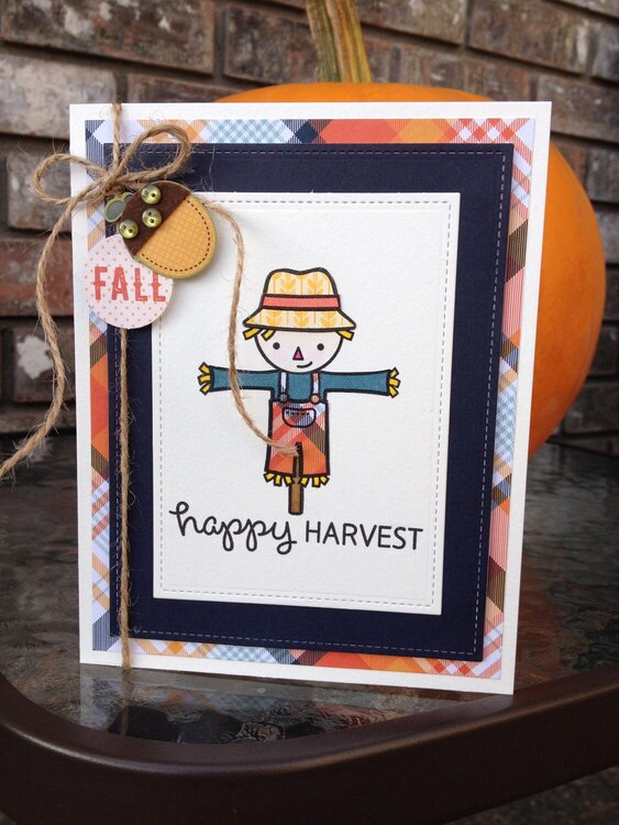 Happy Harvest card
