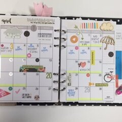 April Monthly Spread