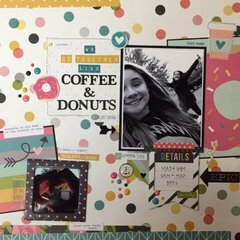 Coffee And Donuts **NEW Simple Stories