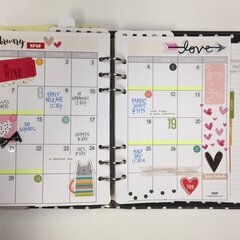 February Monthly Spread