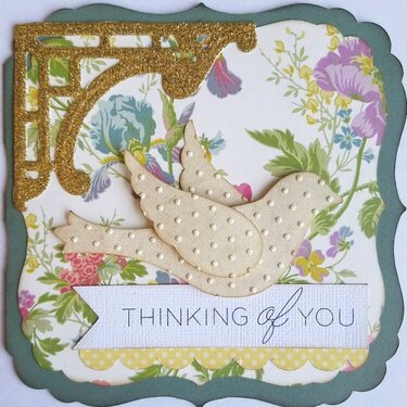 Bird Thinking of You card