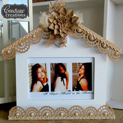 Altered House Frame - Couture Creations
