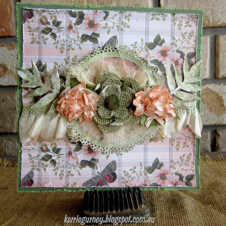 Butterfiles &amp; Roses Card | Couture Creations