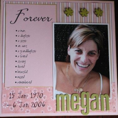{DW 2006} Forever Megan