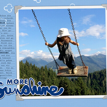 mountain swing