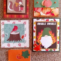 2020 Thanksgiving Mini Cards