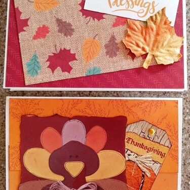 2020 Thanksgiving Cards 11 &amp; 12