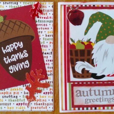 2020 Thanksgiving Cards - 2 &amp; 3