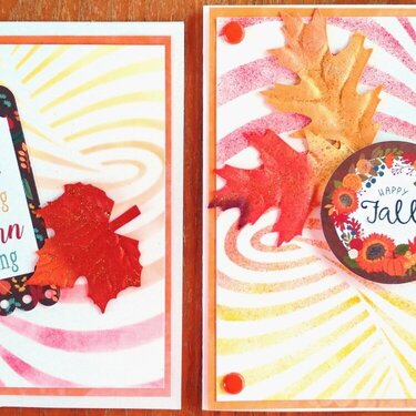 2021 Thanksgiving Cards 1 &amp; 2
