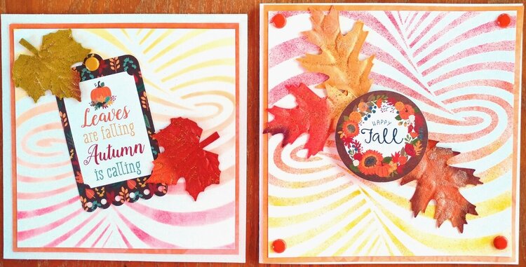 2021 Thanksgiving Cards 1 &amp; 2