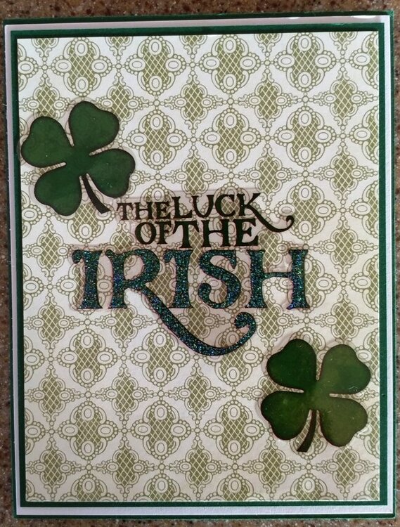 St. Patrick&#039;s Day card 4