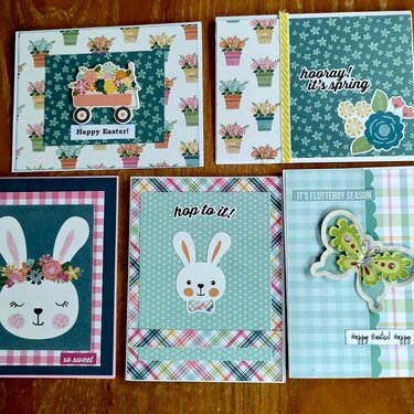2023 Easter Cards 1-5