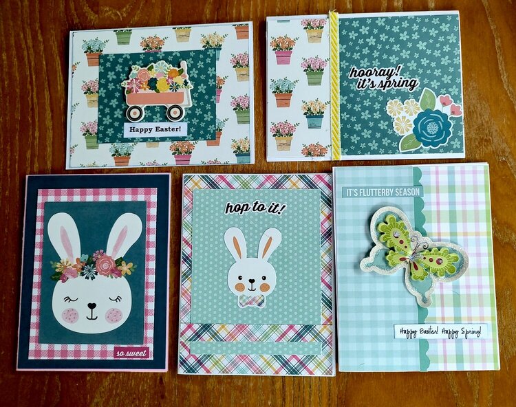 2023 Easter Cards 1-5