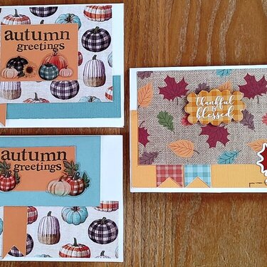 2023 Thanksgiving Cards 8, 9 &amp; 10