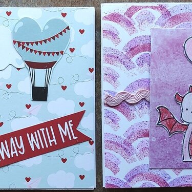 Mini Valentine Cards 1 &amp; 2