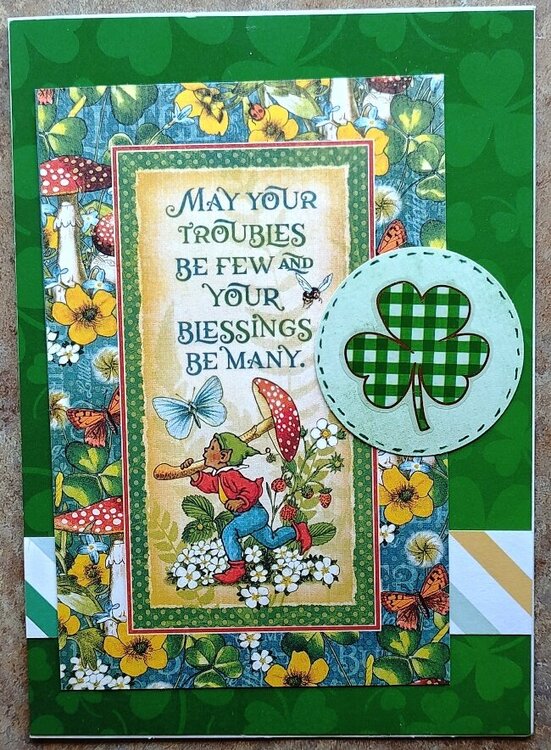 St. Patrick&#039;s Day card 1