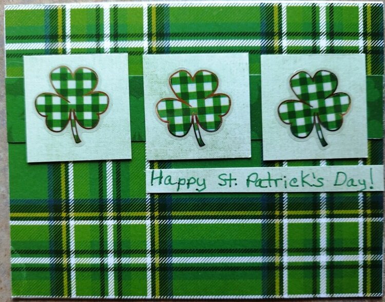 St. Patrick&#039;s Day card 3