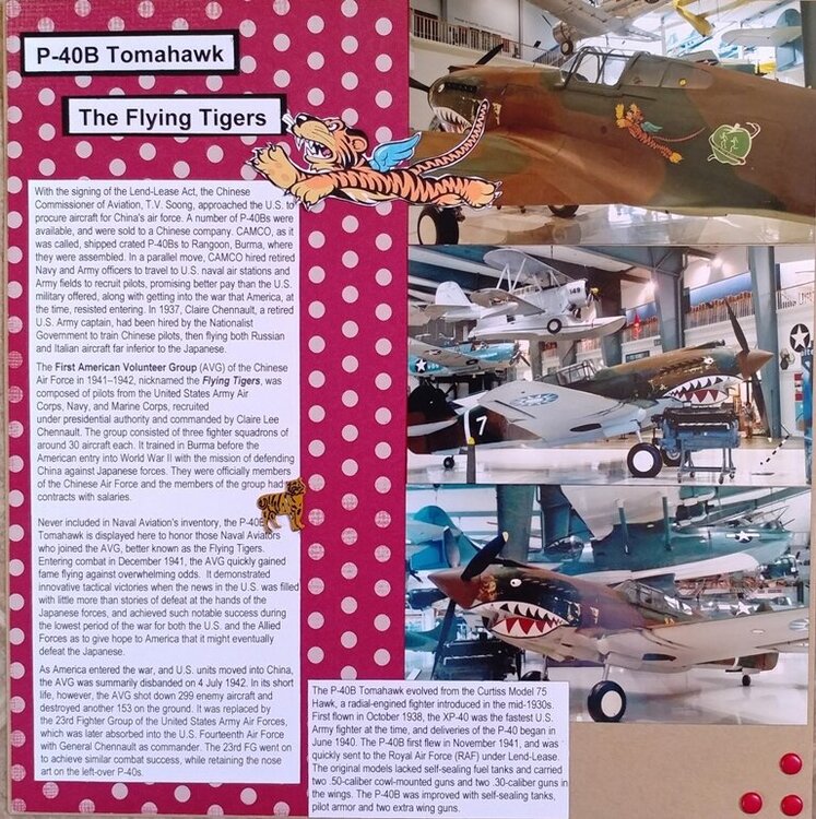 P-40B Tomahawk  The Flying Tigers