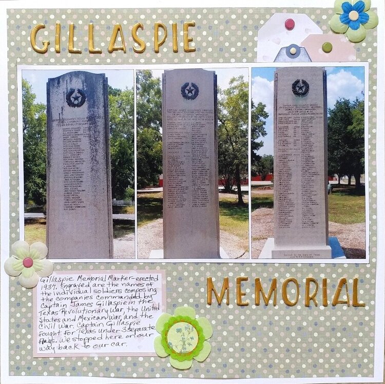 Gillaspie Memorial
