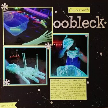 Fluorescent Oobleck
