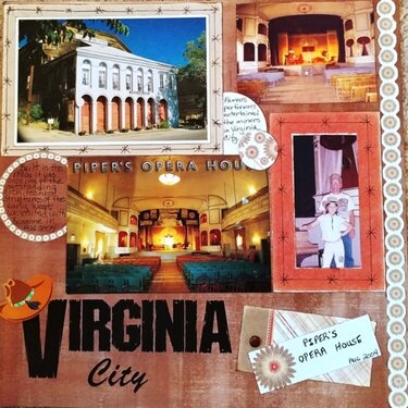 Virginia City Piper&#039;s Opera House