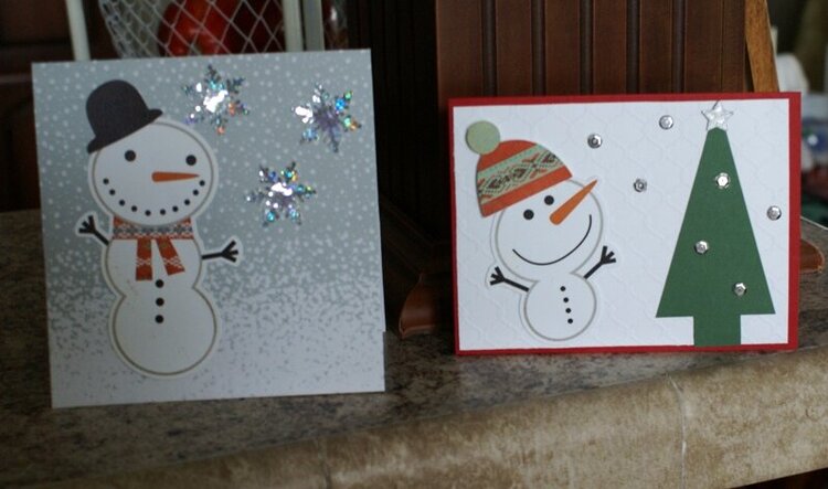 Snowman card