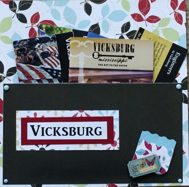 Vicksburg - pocket page