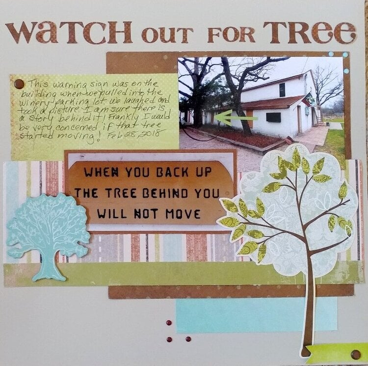 Watch Out For Tree