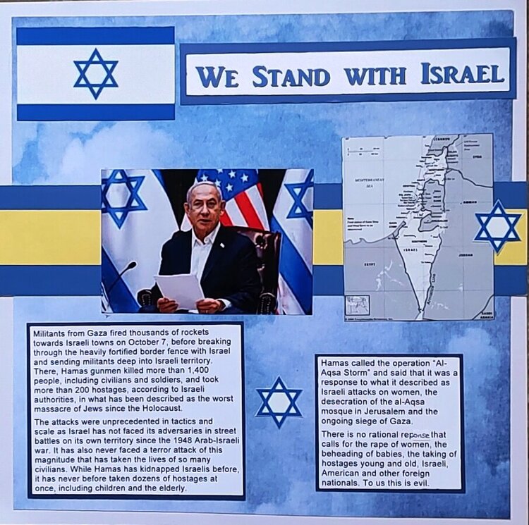 We Stand With Israel 