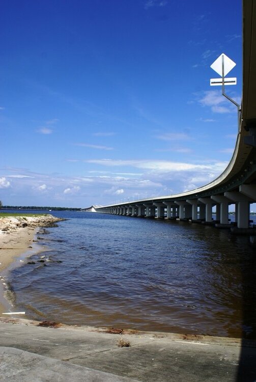 Bridge from Biloxi to Ocean Springs, MS