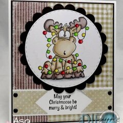 May your Christmoose be merry & bright by Ã�sa Danielsson