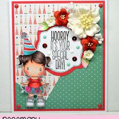 Hooray It's Your Special Day by Rosemary for CC Designs