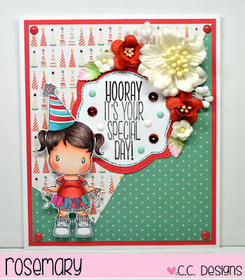 Hooray It&#039;s Your Special Day by Rosemary for CC Designs