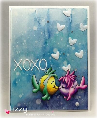 XOXO Fish by CC Designs Designer, Lizzy