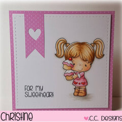 For My Sweetheart by Christine for CC Designs