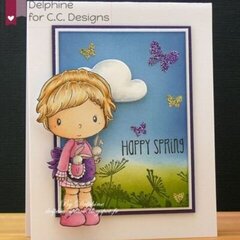 Happy Spring by Delphine for CC Designs